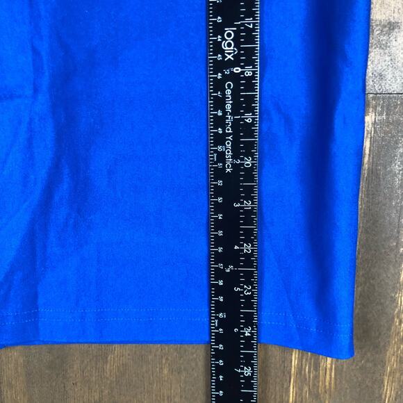 Kate Kasin Women Skirt Blue Bodycon Pencil Belt Loop Hip-Wrapped Medium - Picture 7 of 11